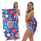 💥Summer Hot Sale!🥳LIMITED TIME 50% OFF!🏖️2-in-1 Convertible Beach Towel & Drawstring Backpack
