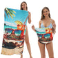 💥Summer Hot Sale!🥳LIMITED TIME 50% OFF!🏖️2-in-1 Convertible Beach Towel & Drawstring Backpack