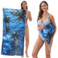 💥Summer Hot Sale!🥳LIMITED TIME 50% OFF!🏖️2-in-1 Convertible Beach Towel & Drawstring Backpack