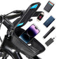 🚲 HOT SALE 50%OFF ⚡ Waterproof Bike Mounted Phone Holder Bag – Waterproof & Dustproof, Shockproof Protection, Adjustable Strap, Secure Fit for Cycling & Outdoor Activities 📱