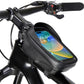 🚲 HOT SALE 50%OFF ⚡ Waterproof Bike Mounted Phone Holder Bag – Waterproof & Dustproof, Shockproof Protection, Adjustable Strap, Secure Fit for Cycling & Outdoor Activities 📱