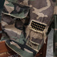 💥🩳2026 【Best Seller】🥳50% OFF & BUY 1 WITH FREE GIFT🎁!!🌿Men's Studded Camo Cargo Shorts – Distressed, Multi-Pocket & Elastic Waist – Rugged Streetwear Cargo Shorts 🛹
