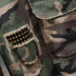 💥🩳2026 【Best Seller】🥳50% OFF & BUY 1 WITH FREE GIFT🎁!!🌿Men's Studded Camo Cargo Shorts – Distressed, Multi-Pocket & Elastic Waist – Rugged Streetwear Cargo Shorts 🛹