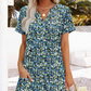 ⏰2026 Hot Sale 50% OFF💃Women's Casual V Neck Vacation Midi Dress With Pockets