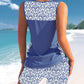 ⏰LAST DAY 60% OFF & FREE GIFT - Miraclesuit Women's Tummy Control Tankini Set with Built-In Bra – Flattering Boho Swimwear with Shorts🔥