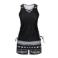⏰LAST DAY 60% OFF & FREE GIFT - Miraclesuit Women's Tummy Control Tankini Set with Built-In Bra – Flattering Boho Swimwear with Shorts🔥