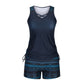 ⏰LAST DAY 60% OFF & FREE GIFT - Miraclesuit Women's Tummy Control Tankini Set with Built-In Bra – Flattering Boho Swimwear with Shorts🔥