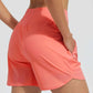 ⏰Last Day Promotion-60% OFF❄️Women's Swim Board Shorts High Waisted Quick Dry UPF 50+ Swimming Bottoms with Pockets