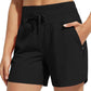 ⏰Last Day Promotion-60% OFF❄️Women's Swim Board Shorts High Waisted Quick Dry UPF 50+ Swimming Bottoms with Pockets