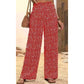 ⏳Limited-time 50% OFF💓Women's Smocked High Waist Wide Leg Pants💗👖-Effortless Style✨
