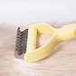 🥳Only £7.99 Each!🥳💞50% OFF! 🐕Professional Dual-Sided Pet Grooming Rake—Less mess, more cuddles. ✨🧡