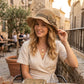 🎉 50% DISCOUNT NOW !👒Elegant Women Straw Sun Hat with Bow🎀