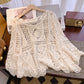 🔥 Hot sale 50% OFF🔥Women's Vintage-Inspired Lace Cover-Up Blouse–Delicate Lace, Flowy Fit & Perfect for Layering or a Romantic Look ✨