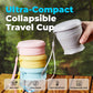⏰️Limited-time offer – 50% off！🥰Collapsible Silicone Travel Cup with Lid🥤
