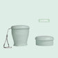 ⏰️Limited-time offer – 50% off！🥰Collapsible Silicone Travel Cup with Lid🥤