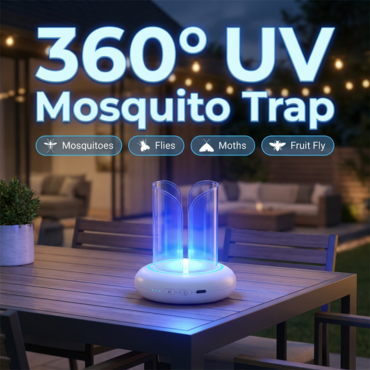 ⏰LAST DAY SPECIAL PRICE!!🌸360° UV LED Mosquito & Fly Trap Lamp