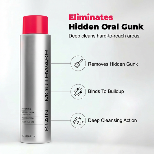 ⏳LAST DAY 50% OFF!!😁✨50K+ SOLD!💞PearlGlow™ Stain‑Removing Mouthwash – Lifts coffee & tea stains, alcohol‑free. Instant gunk binding, long‑lasting minty fresh. Gentle enough for daily use. 🦷💙