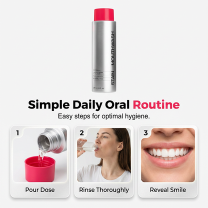 ⏳LAST DAY 50% OFF!!😁✨50K+ SOLD!💞PearlGlow™ Stain‑Removing Mouthwash – Lifts coffee & tea stains, alcohol‑free. Instant gunk binding, long‑lasting minty fresh. Gentle enough for daily use. 🦷💙