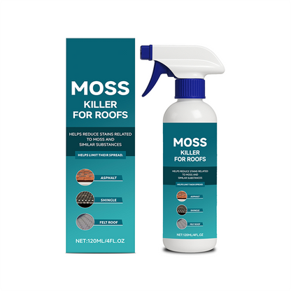 🤩Limited Buy 2,Get 1 Free!🌧️Multi-Surface Roof Moss & Algae Cleaner Spray 🏠✨