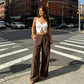🥳2026 HOT SALE 50% OFF! 🥳💞50K+ SOLD!🌸Women's Cotton Linen Palazzo Pants Summer Flowy Wide Straight Leg Beach Trousers With Pocket Casual Solid Color Soft Elastic High Waist Lounge Pants