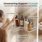 🔥Hot Sale🔥BUY MORE,SAVE MORE🚿Space-Saving No-Drill Corner Shower Caddy😁