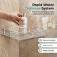 🔥Hot Sale🔥BUY MORE,SAVE MORE🚿Space-Saving No-Drill Corner Shower Caddy😁