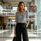 🔥New Arrivals & 50%Off-Summer Commuter Striped Button-Down Shirt– Polished, Slim & All-Day Comfy! ✨