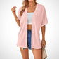 🔥Summer Hot Sale 50％ OFF☀️2025 New Stylish Flowy Short Sleeve Cardigan👚