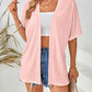 🔥Summer Hot Sale 50％ OFF☀️2025 New Stylish Flowy Short Sleeve Cardigan👚