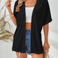🔥Summer Hot Sale 50％ OFF☀️2025 New Stylish Flowy Short Sleeve Cardigan👚