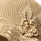 🥳SUMMER HOT SALE🥳💞Limited Special Price:￡9.99!! & 50% OFF! 🔥Women's Crochet Bucket Hat with Flower Accent