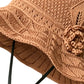 🥳SUMMER HOT SALE🥳💞Limited Special Price:￡9.99!! & 50% OFF! 🔥Women's Crochet Bucket Hat with Flower Accent