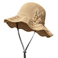 🥳SUMMER HOT SALE🥳💞Limited Special Price:￡9.99!! & 50% OFF! 🔥Women's Crochet Bucket Hat with Flower Accent