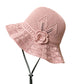 🥳SUMMER HOT SALE🥳💞Limited Special Price:￡9.99!! & 50% OFF! 🔥Women's Crochet Bucket Hat with Flower Accent