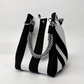 ⏳Limited-time Special Price:￡9.99 & 50% Off!!⏰Striped Knit Bucket Handbag👜