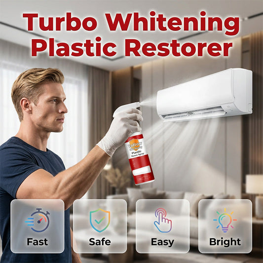 ⏳Limited-time Special Price:￡9.99 & Buy 2 Get 1 Free!!⏰Plastic Renew Yellow-Off Spray Cleaner