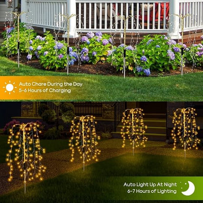 ⏳Limited-time Sale: ONLY ￡11.99 & 50% OFF!! ✨LuminaGlow™ Solar Firework Garden Lights – Waterproof Starburst Stake Lamps for Paths, Patios & Parties 🌟🌧️✨ (Multi-Colour)