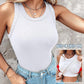 🥳2026 Sexy Tank Tops!🥳50K+ SOLD!💥50％ OFF💥Women's Ribbed Tank Top with Shelf Bra|✅ Built-In Shelf Bra|🩱Stretch Breathable|🌿Versatile Layering|🧥 Flattering Slim Fit ✨