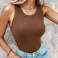 🥳2026 Sexy Tank Tops!🥳50K+ SOLD!💥50％ OFF💥Women's Ribbed Tank Top with Shelf Bra|✅ Built-In Shelf Bra|🩱Stretch Breathable|🌿Versatile Layering|🧥 Flattering Slim Fit ✨