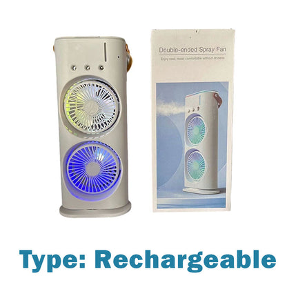 💥Summer Hot Sale!🥳50K+ SOLD!💥50％ Off💥Desk Oscillating Tower Fan with Misting Function-Stay cool anywhere with this portable mini cooling fan ❄️