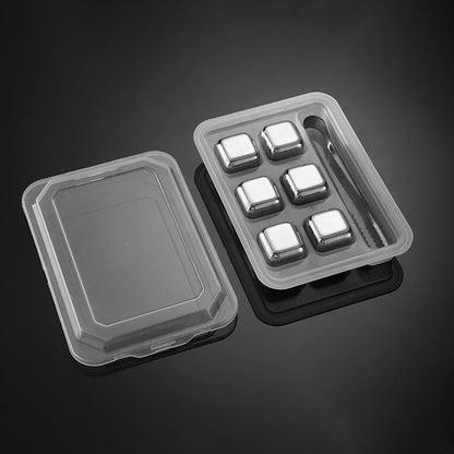 ⏳Summer cool-down deal: ONLY ￡10.99 & 50% OFF!! ✨Stainless Steel Ice Cube Set