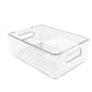 💥Last Day Special Price ￡9.99!! & 50% OFF!💥Clear Stackable Refrigerator Organizer Bin with Handles