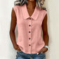 ☀️ Summer Chic Alert 60% OFF💥 –Women’s V-Neck Button-Down Top