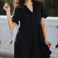🔥2026 Summer Hot Sale 49% OFF🌈Women's V Neck Ruffle Casual A-Line Flowy Swing Shift Dress