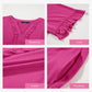 🔥2026 Summer Hot Sale 49% OFF🌈Women's V Neck Ruffle Casual A-Line Flowy Swing Shift Dress