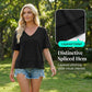 🏖️Summer Cool Deal: ONLY ￡11.99!💃Women's Half Sleeve V-Neck Top with Patchwork Hem
