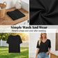 🏖️Summer Cool Deal: ONLY ￡11.99!💃Women's Half Sleeve V-Neck Top with Patchwork Hem
