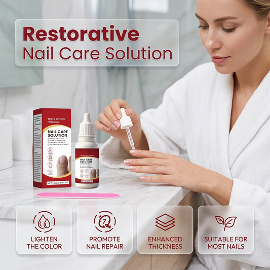 🏆 Last Day Special Price £9.99 ! ⭐BUY 1 GET 1 FREE⭐Triple Action Nail Care Repair Solution Kit