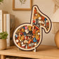 ⌛LAST DAY SALE ONLY ￡8.99!!🎵 Wooden Musical Note Puzzle – Handcrafted Brain Teaser for Music Lovers!  🧩 Perfect Gift • Eco-Friendly • Limited Stock! ⏳🇬🇧