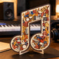⌛LAST DAY SALE ONLY ￡8.99!!🎵 Wooden Musical Note Puzzle – Handcrafted Brain Teaser for Music Lovers!  🧩 Perfect Gift • Eco-Friendly • Limited Stock! ⏳🇬🇧